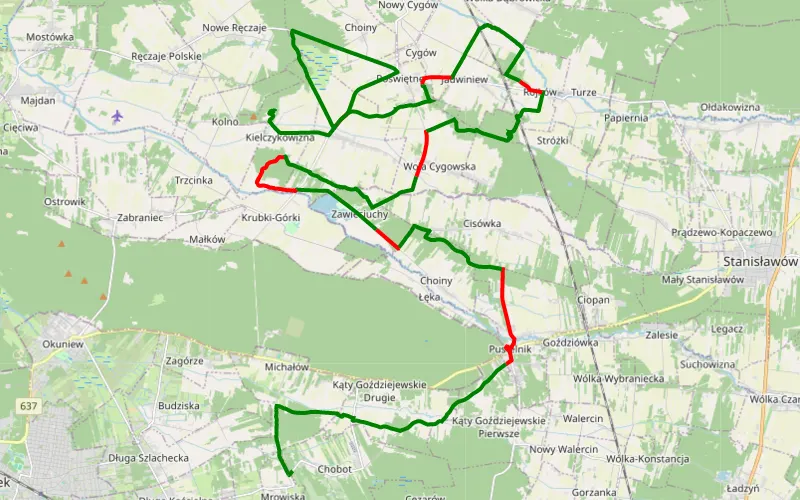 Mrowiska Duże - Kolno