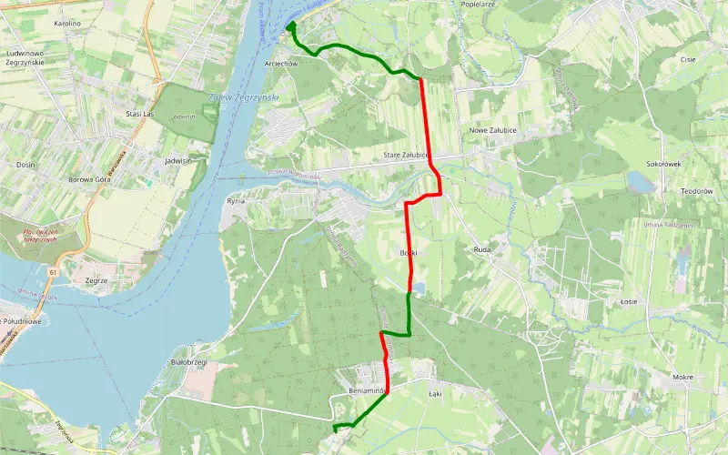 Beniaminów - Serock