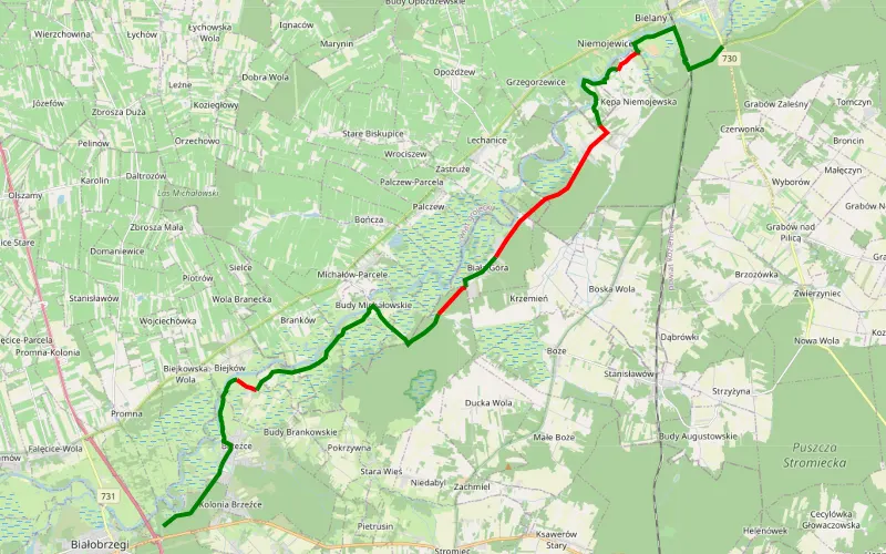 Białobrzegi - Warka