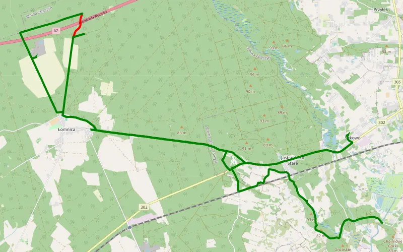 Sękowo - Chojniki