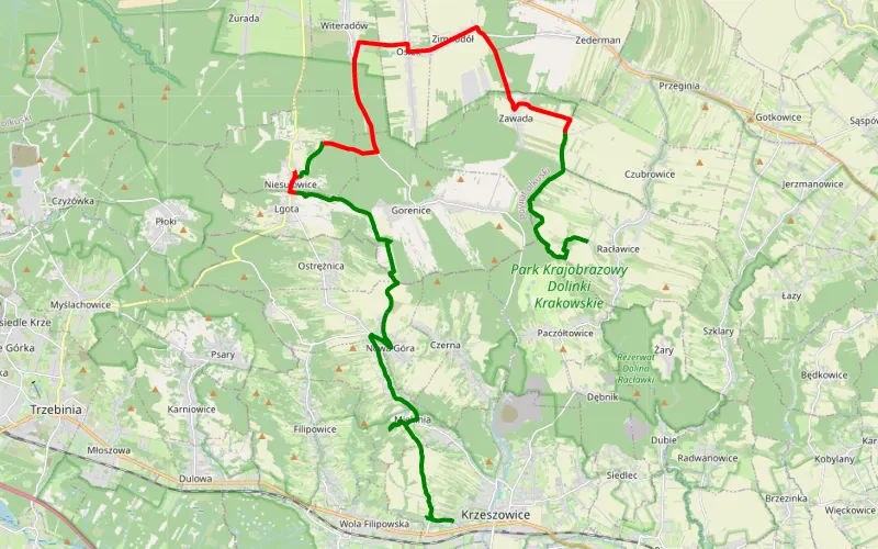 Krzeszowice - Racławice