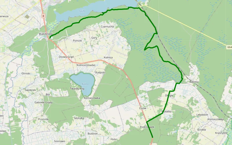 Białobrzegi - Podcisówek