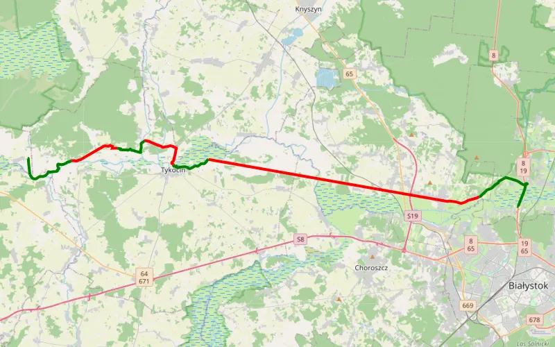 Wycieczka wzdłuż rzeki supraśl.... Subaru suzuki