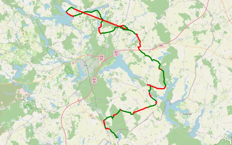 TR6 Sajzy z przewodnikiem 72km