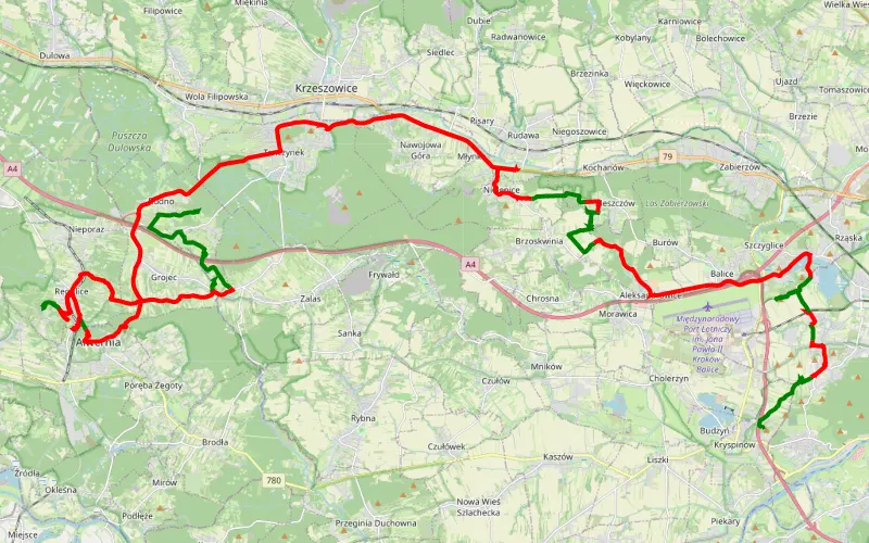 Balice-Alwernia-Rudno
